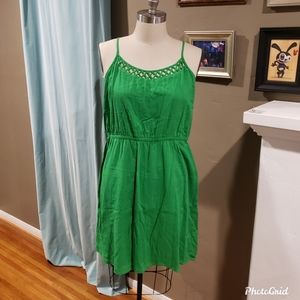 Kelly Green Old Navy Dress